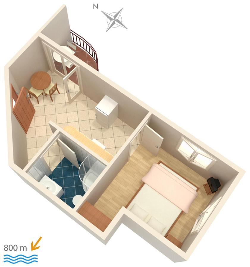 Apartments And Rooms With Parking Space Njivice, Krk - 5458 Bagian luar foto