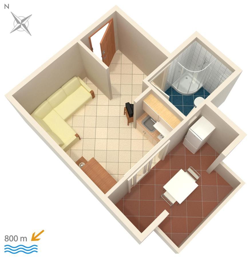 Apartments And Rooms With Parking Space Njivice, Krk - 5458 Bagian luar foto