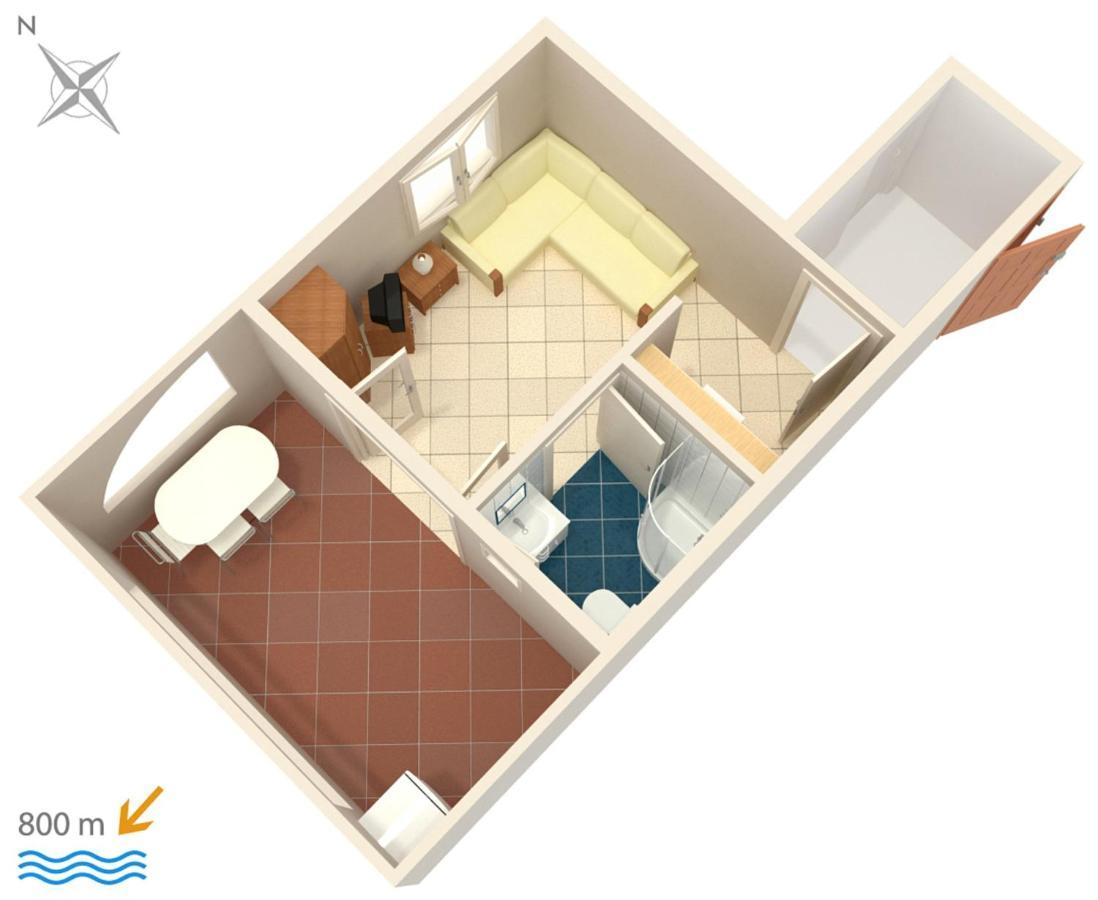 Apartments And Rooms With Parking Space Njivice, Krk - 5458 Bagian luar foto